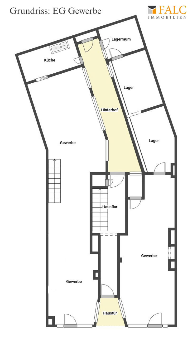 Grundriss EG Gewerbe